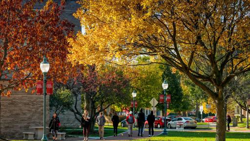 Campus in autumn