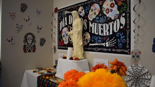 Day of the Dead display
